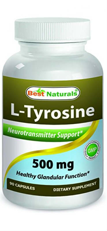 L-Tyrosine 500 mg 90 CAP from BEST NATURALS