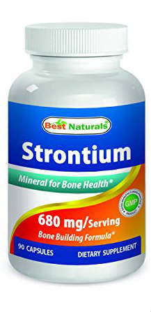BEST NATURALS: Strontium 680 mg 90 CAP