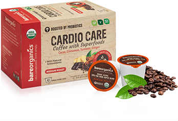 BARE ORGANICS: Heart Health Coffee K-Cups 12 ct