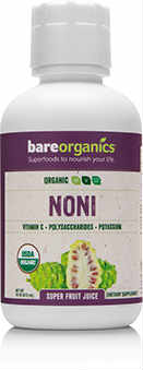 BARE ORGANICS: Organic Noni Juice 16 oz