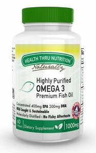 HEALTH THRU NUTRITION: Omega-3 1000mg 100 softgel