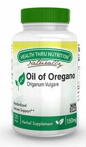 HEALTH THRU NUTRITION: Oil of Oregano 150mg 120 softgel