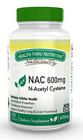 HEALTH THRU NUTRITION: NAC N-Acetyl Cysteine 600mg 60 capvegi