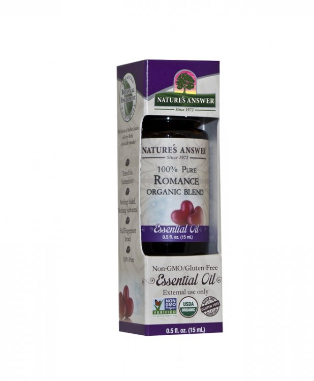 NATURE'S ANSWER: Organic Romance Essential Oil Blend 0.5 oz