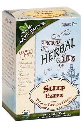FUNCTIONAL HERBAL BLENDS: Sleep EZZZ with Tulsi and Passionflower 20 bag