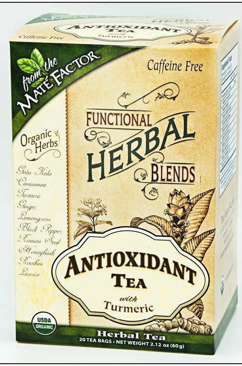 FUNCTIONAL HERBAL BLENDS: Antioxidant Tea with Turmeric 20 bag