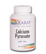 Solaray: Calcium Pyruvate 100ct 600mg