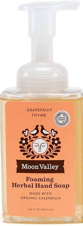 MOON VALLEY ORGANICS: Grapefruit Thyme Foaming Herbal Hand Soap 8.8 OUNCE