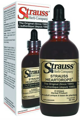 STRAUSS HERB COMPANY: Heartdrops 3.4 oz