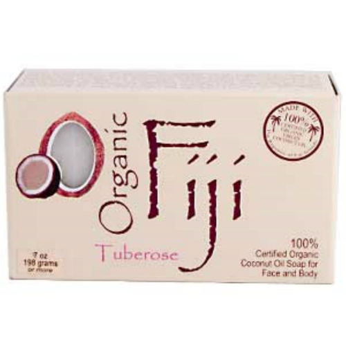 ORGANIC FIJI: Organic Tuberose Soap Bar 7 oz