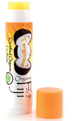 ORGANIC FIJI: Organic Tangerine Lip Balm 0.15 oz