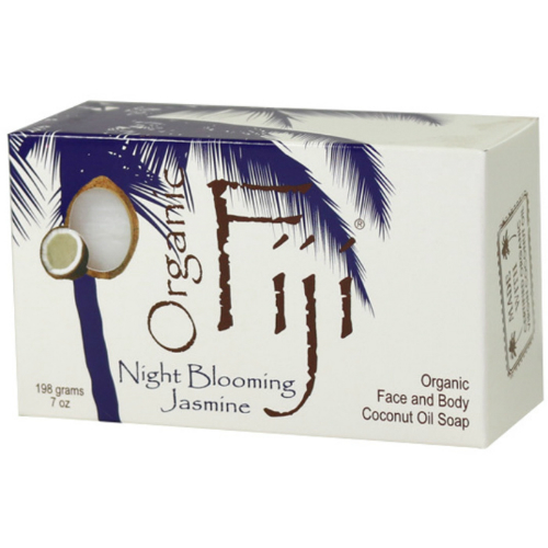 ORGANIC FIJI: Organic Bar Soap Night Blooming Jasmine 7 oz