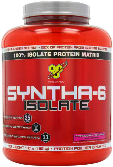BSN INC: SYNTHA-6 ISOLATE STRAWBERRY 4 LBS