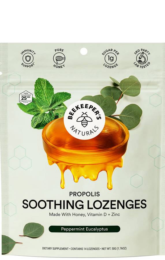 Propolis Lozenges Peppermint Eucalypyus