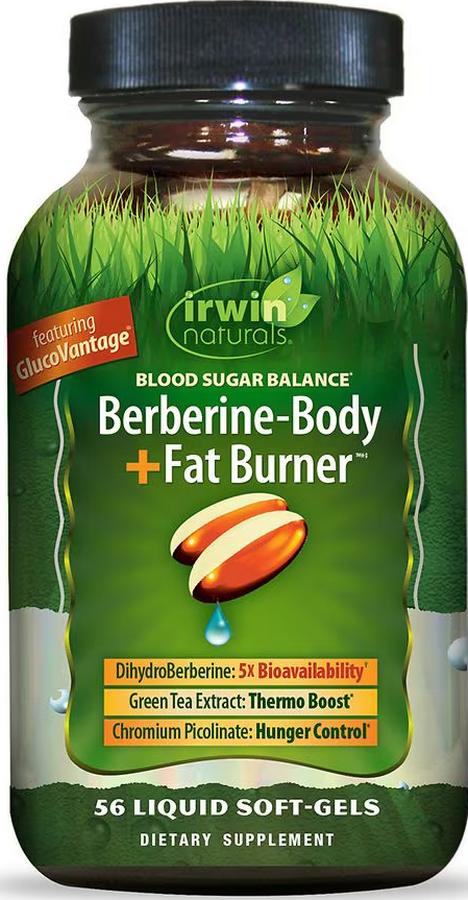Blood Sugar Balance Berberine Body  Plus Fat Burner