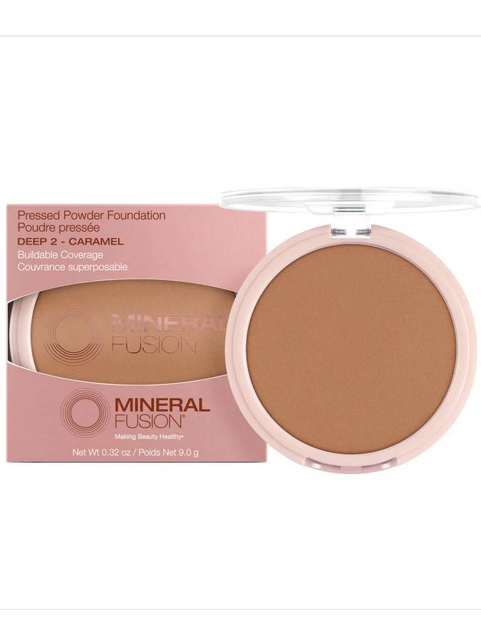 MINERAL FUSION: Pressed Base Deep 2 0.32 OUNCE