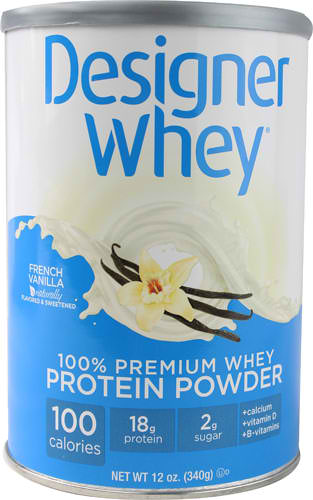 DESIGNER WHEY: Designer Whey Protein Powder French Vanilla 12 oz
