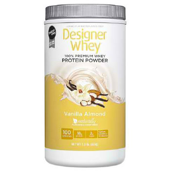 Designer Whey Protein Powder Vanilla Almond