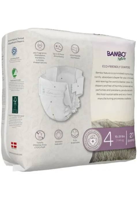 BAMBO NATURE: Dream Baby Diapers Size 4 27 CT