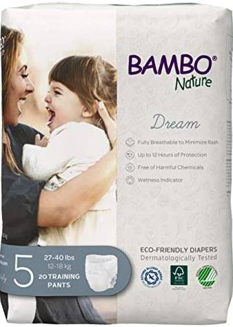 BAMBO NATURE: Dream Training Pants Size 5 20 CT