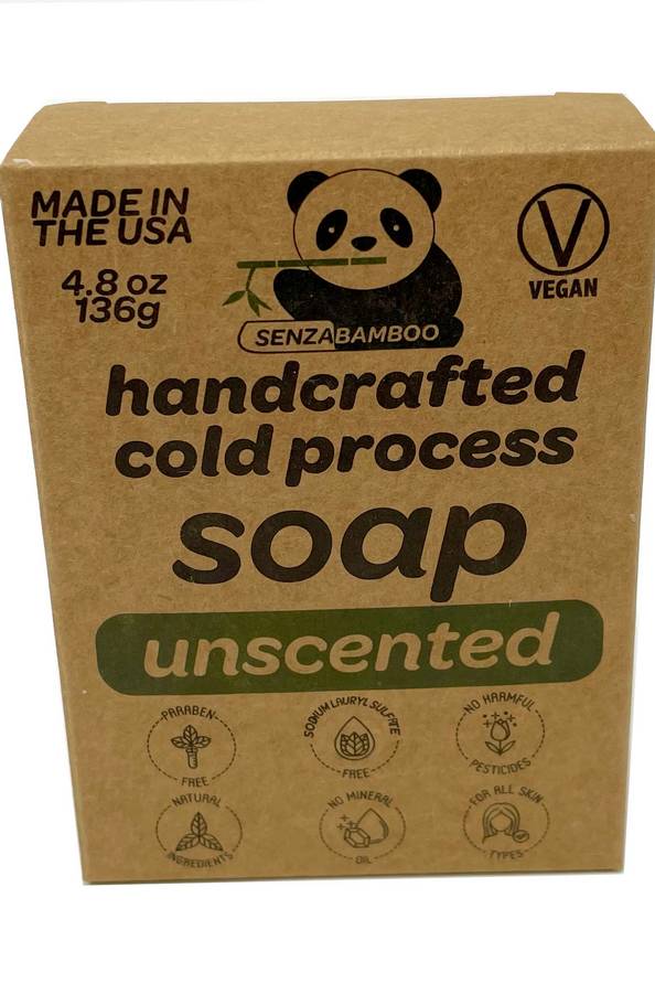 Unscented Handcrafted Cold Processed Soap