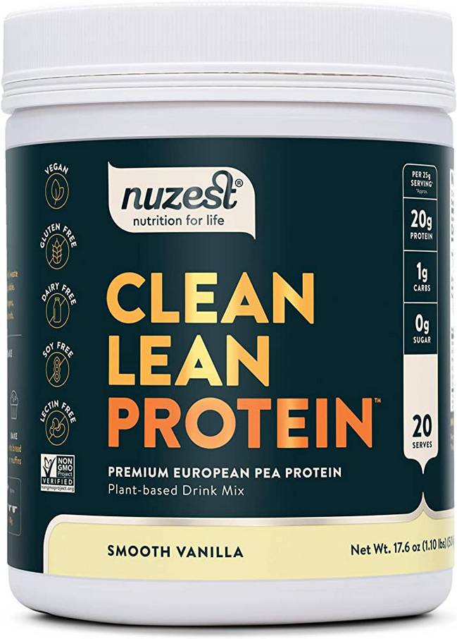 NUZEST: Clean Lean Protein Smooth Vanilla 17.6 OUNCE