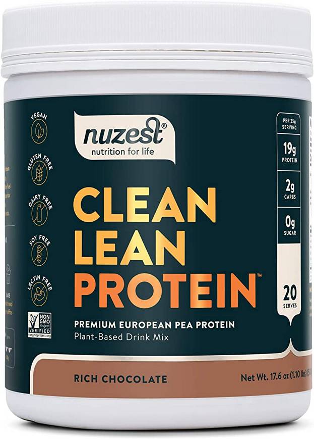 NUZEST: Clean Lean Protein Rich Chocolate 17.6 OUNCE