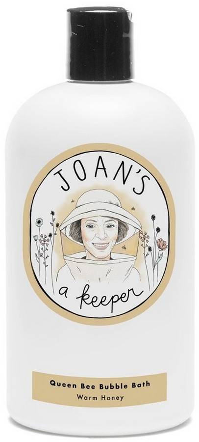 JOAN'S A KEEPER: Queen Bee Bubble Bath Warm Honey 12 OUNCE