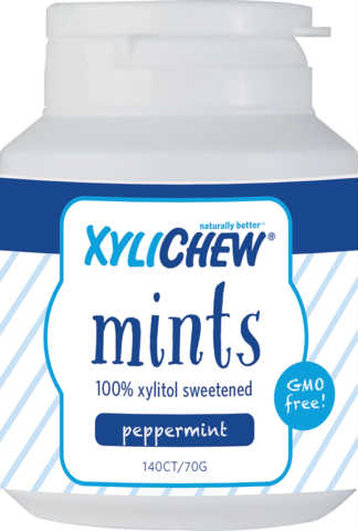 XYLICHEW: Xylichew Peppermint Mint Jar 140 PC