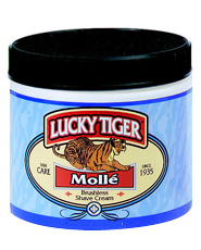 LUCKY TIGER: Barber Shop Molle Brushless Shave Cream 12 oz