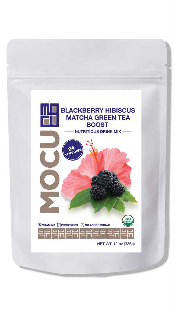 MOCU: Chia Blackberry Hibiscus Tea Drink 5 PKT