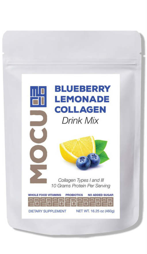 MOCU: Blueberry Lemon Collagen Drink Mix 16.3 OZ