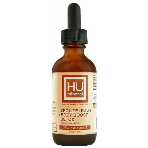HUMINERAL: Zeolite Raw Whole Body Boost Detox Cleanse with Humic Acid Mineral 2 oz