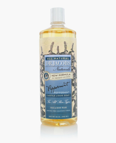 Natural Face & Body Wash Peppermint