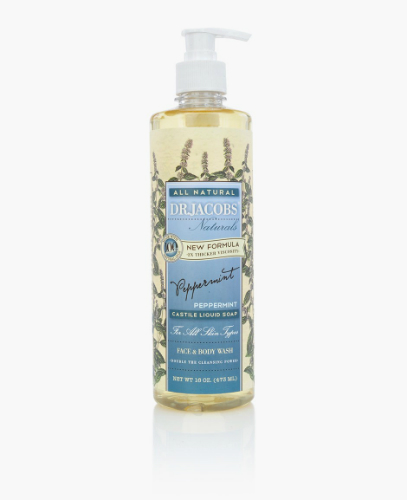 Natural Face & Body Wash Peppermint