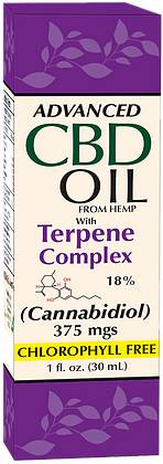 Advanced CBD Oil with Terpene Complex 375 mg, 1 OUNCE