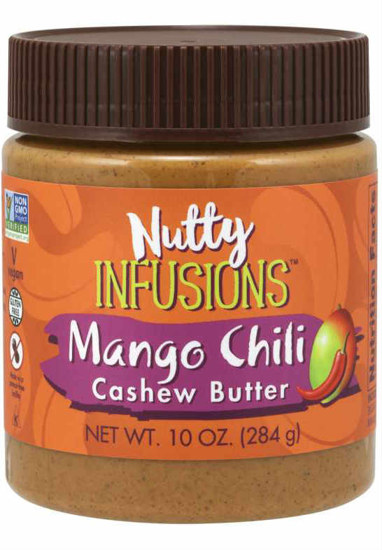 NOW: Nutty Infusions™ Cashew Butter, Mango Chili 10oz