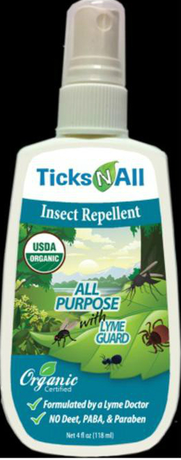 TICKS-N-ALL: Insect Repellent All Purpose 4 oz