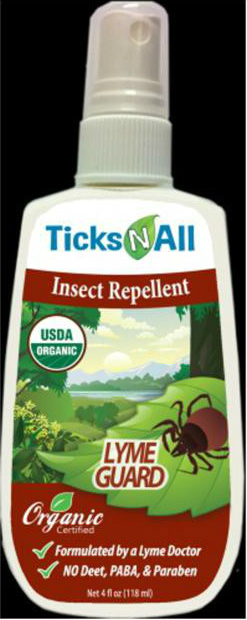 TICKS-N-ALL: Insect Repellent Lyme Guard 18 ml