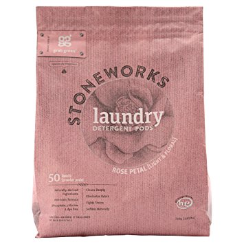 Stoneworks Dryer Sheets Rose 50 CT from GRAB GREEN