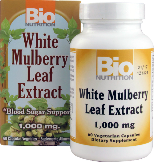 White Mulberry Leaf Extract, 60 cap vegi