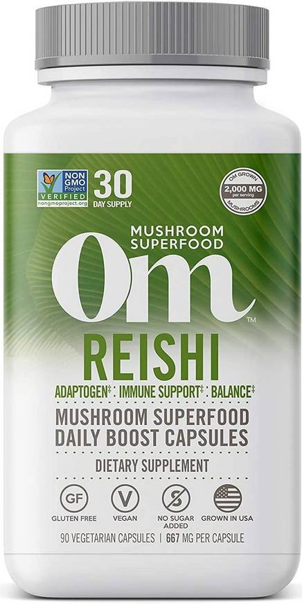 OM MUSHROOM: Reishi Mushroom Superfood 90 CAPSULE