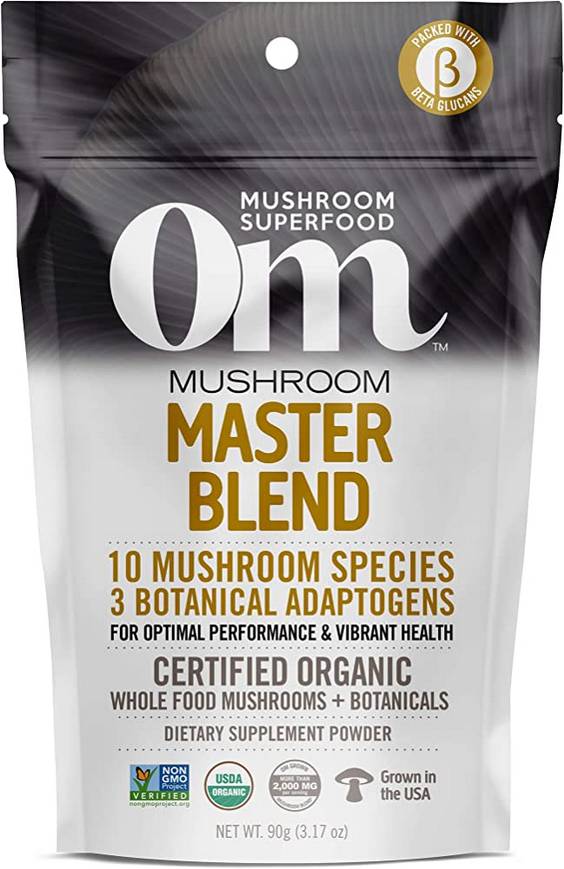 OM MUSHROOM: Mushroom Masterblend Powder 90 GM