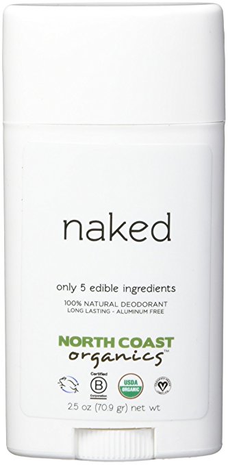 NORTH COAST ORGANICS: Naked Organic Deodorant 2.5 OZ