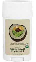NORTH COAST ORGANICS: Coconut Organic Deodorant 2.5 OZ
