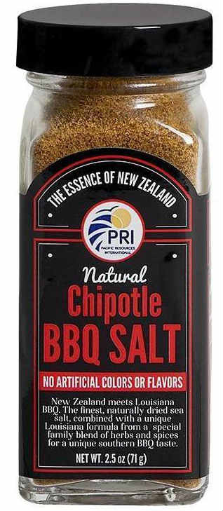PACIFIC RESOURCES INTERNATIONAL: Chipotle BBQ Sea Salt 2.5 OZ