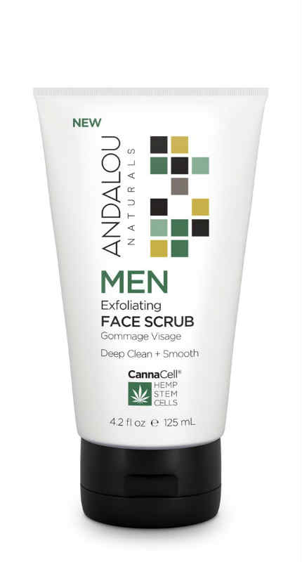 ANDALOU NATURALS: Men Exfoliating Face Scrub 4.2 oz