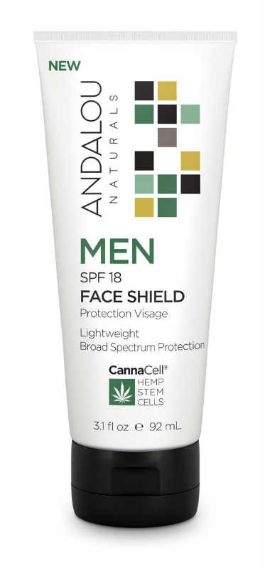 ANDALOU NATURALS: Men SPF 18 Face Shield 3.1 oz