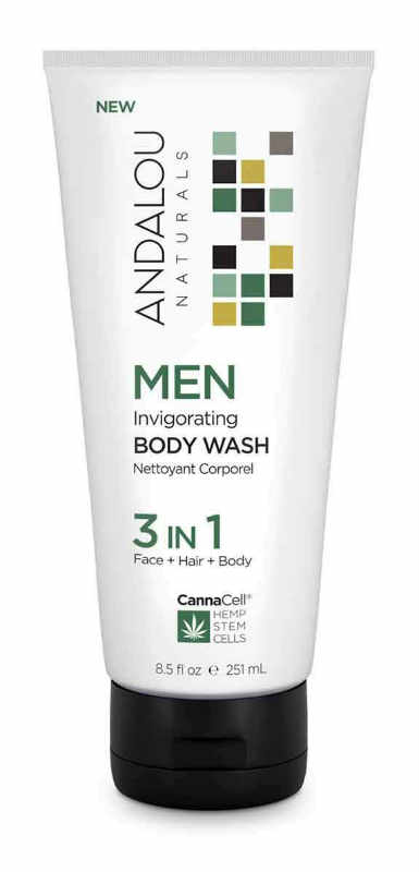 ANDALOU NATURALS: Men Invigorating Body Wash 8.5 oz