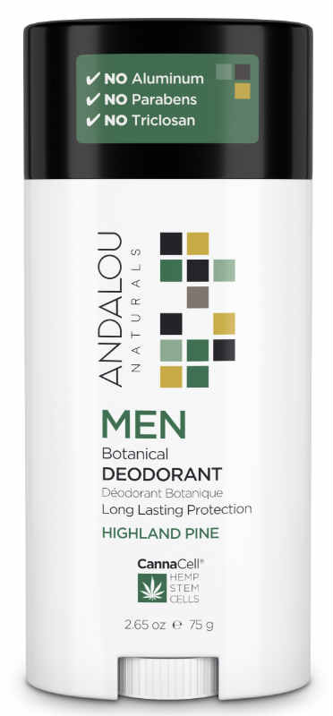 ANDALOU NATURALS: Men Mountain Sage Deodorant 3.25 oz